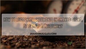 recognize pneumonia in snakes