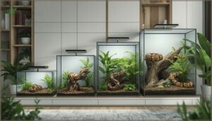 recommended enclosure sizes by age recommended enclosure sizes by age