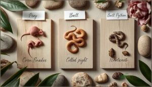 recommended food sizes for popular species recommended food sizes for popular species