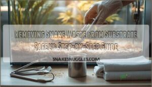 removing snake waste from substrate safely removing snake waste from substrate safely