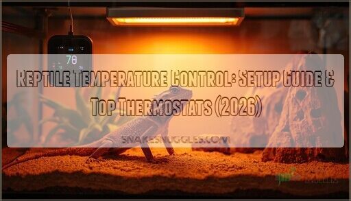 Reptile Temperature Control: Setup Guide & Top Thermostats (2026) - Temperature Guide Reptile