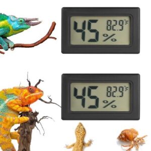 Reptile Thermometer and Humidity Gauge B0DHFN5HK8
