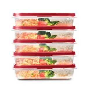 Rubbermaid EasyFindLids Meal Prep Containers B08V247XV4