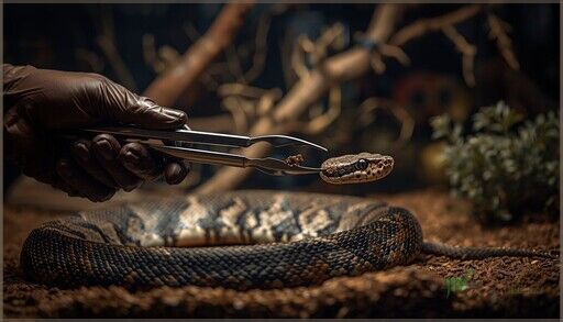 View of Protecting Your Hands When Feeding Snakes: Gear & Safe Techniques