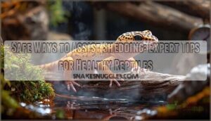 safe ways to assist shedding