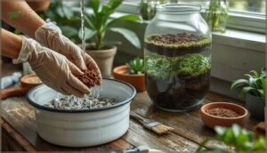 sanitizing substrate and drainage layers sanitizing substrate and drainage layers