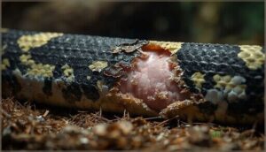 scales coming loose or falling off scales coming loose or falling off