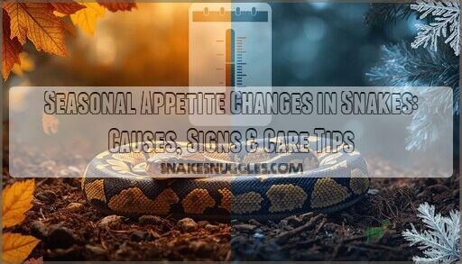 Picture of Seasonal Appetite Changes in Snakes: Causes, Signs & Care Tips