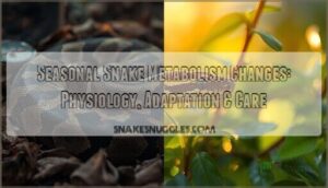 seasonal snake metabolism changes