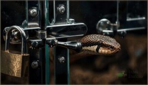 secure latches and escape-proof features secure latches and escape-proof features