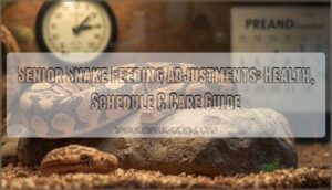 senior snake feeding adjustments senior snake feeding adjustments