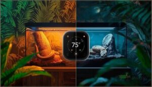 setting day and night temperature parameters setting day and night temperature parameters