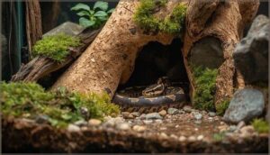 setting up the perfect snake hide in captivity setting up the perfect snake hide in captivity