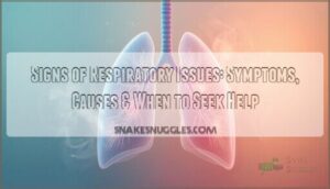 signs of respiratory issues signs of respiratory issues