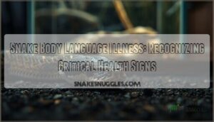 snake body language illness snake body language illness