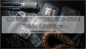 snake feeding equipment guide for owners