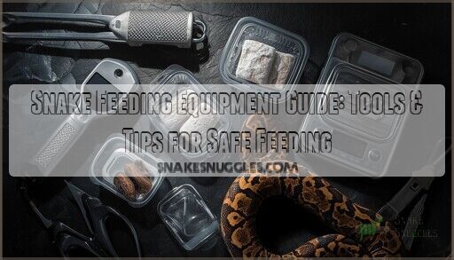 Image showcasing Snake Feeding Equipment Guide: Tools & Tips for Safe Feeding