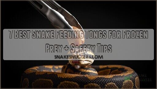 Picture of 7 Best Snake Feeding Tongs for Frozen Prey + Safety Tips