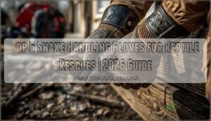 snake handling gloves for reptile rescues