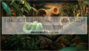 snake hides for arboreal snakes