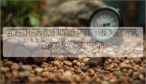 snake passing undigested prey snake passing undigested prey