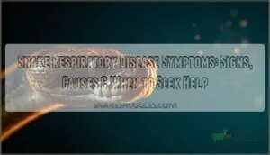 snake respiratory disease symptoms snake respiratory disease symptoms