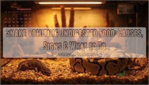 snake vomiting undigested food snake vomiting undigested food