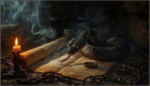 snakes representing deception and evil snakes representing deception and evil