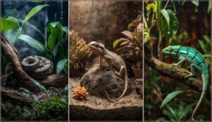 species-specific examples (ball python, bearded dragon, chameleon) species-specific examples (ball python, bearded dragon, chameleon)