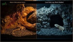 strategic placement in the enclosure strategic placement in the enclosure