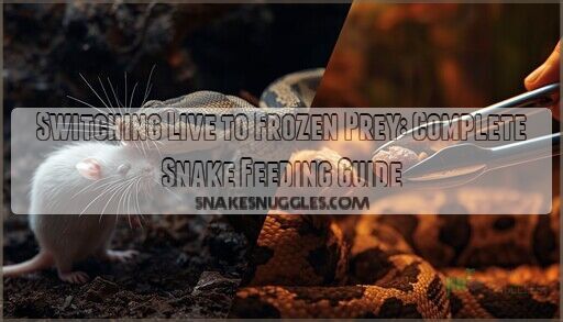Picture of Switching Live to Frozen Prey: Complete Snake Feeding Guide