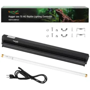 T5 UVB Reptile Light Fixture B0DQ56S6KC