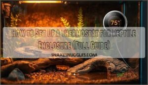 thermostat setup for reptile enclosure thermostat setup for reptile enclosure