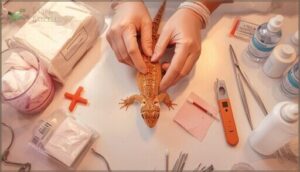 treating common reptile injuries at home treating common reptile injuries at home