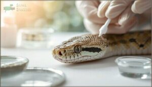 treating snake mite infestations and skin damage treating snake mite infestations and skin damage