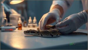 treatment options for affected snakes treatment options for affected snakes