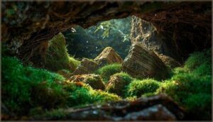 using moss and bark for enhanced realism using moss and bark for enhanced realism