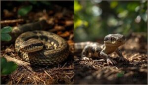 venomous vs. non-venomous species venomous vs. non-venomous species