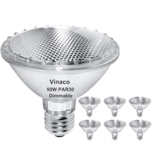 Vinaco PAR30 Halogen Bulb 50W B0C2D1BXBD