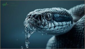 visible bubbles or discharge from mouth or nostrils visible bubbles or discharge from mouth or nostrils