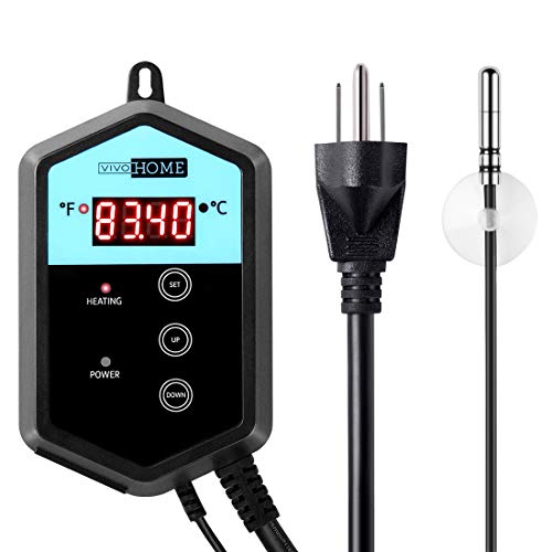 VIVOHOME 40-108°F Temperature Digital LED