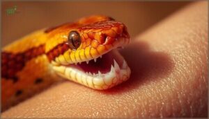 what do corn snake bites feel like what do corn snake bites feel like