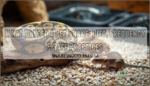 what to feed a pet snake