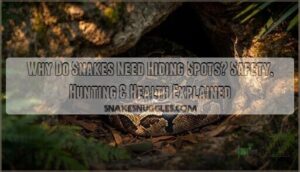 why do snakes need hiding spots