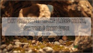 why snakes need hiding places in their tank why snakes need hiding places in their tank