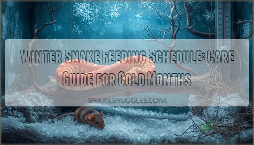 Picture of Winter Snake Feeding Schedule: Care Guide for Cold Months