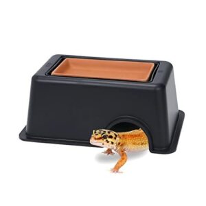 Wontee Reptile Hideout Box with B07SW2MW8R