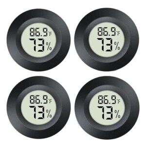 4 Pack Hygrometer Thermometer Digital B07GR67G1M