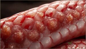 abscesses, sores, and skin lesions abscesses, sores, and skin lesions