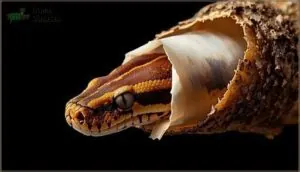 actual shedding event (ecdysis) actual shedding event (ecdysis)
